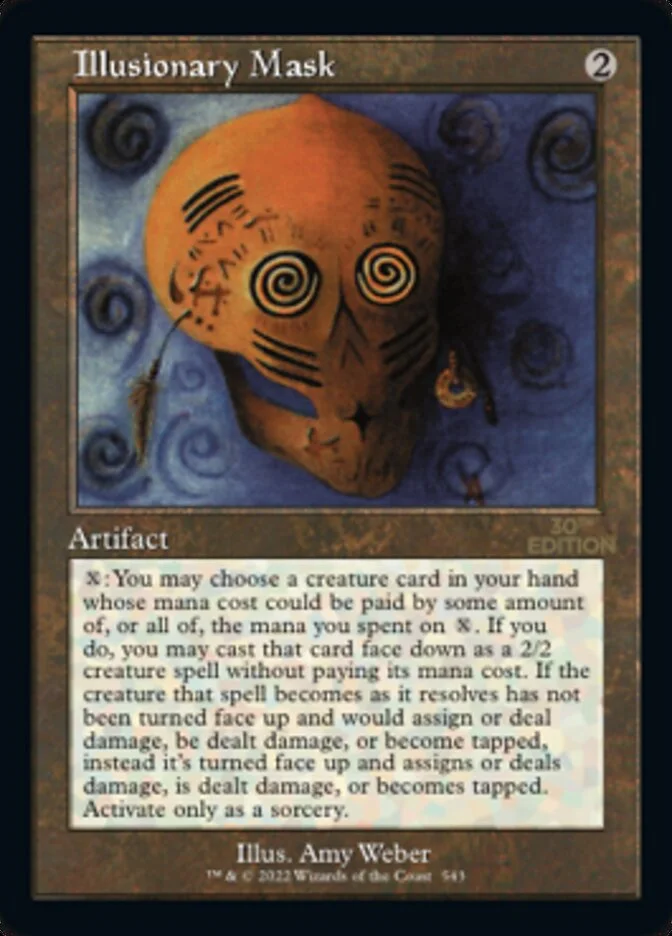 MTG Illusionary Mask アンリミテッド UN 1枚 マジック Illusionary Mask — All printings & prices — TCG Land
