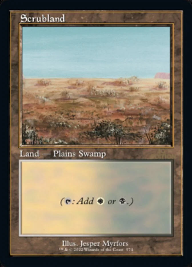 Scrubland (30th Anniversary Edition) - Magic: The Gathering in TCG Land