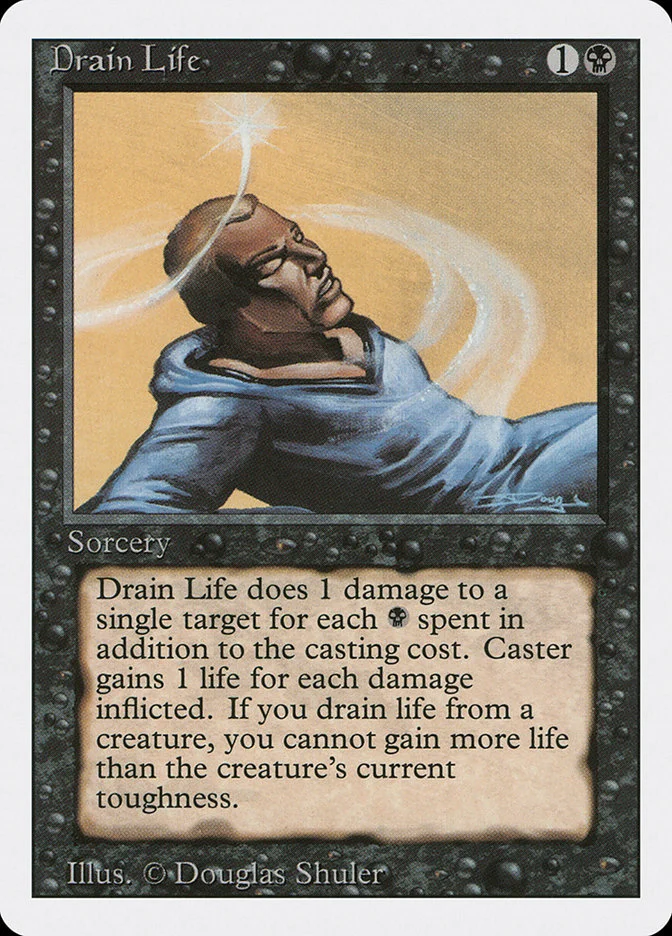 Drain Life (Revised Edition) - Magic: The Gathering in TCG Land México
