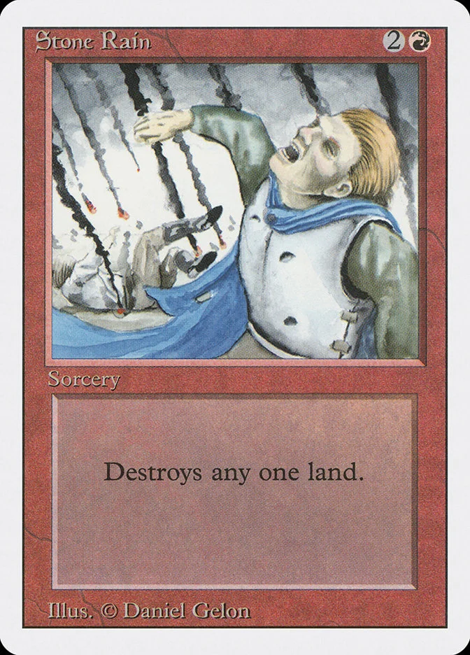 Stone Rain (Revised Edition) - Magic: The Gathering in TCG Land