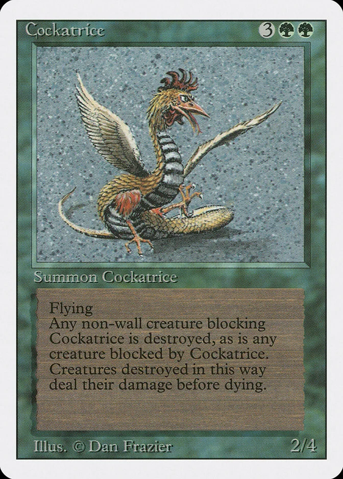 Cockatrice (Revised Edition) - Magic: The Gathering in TCG Land