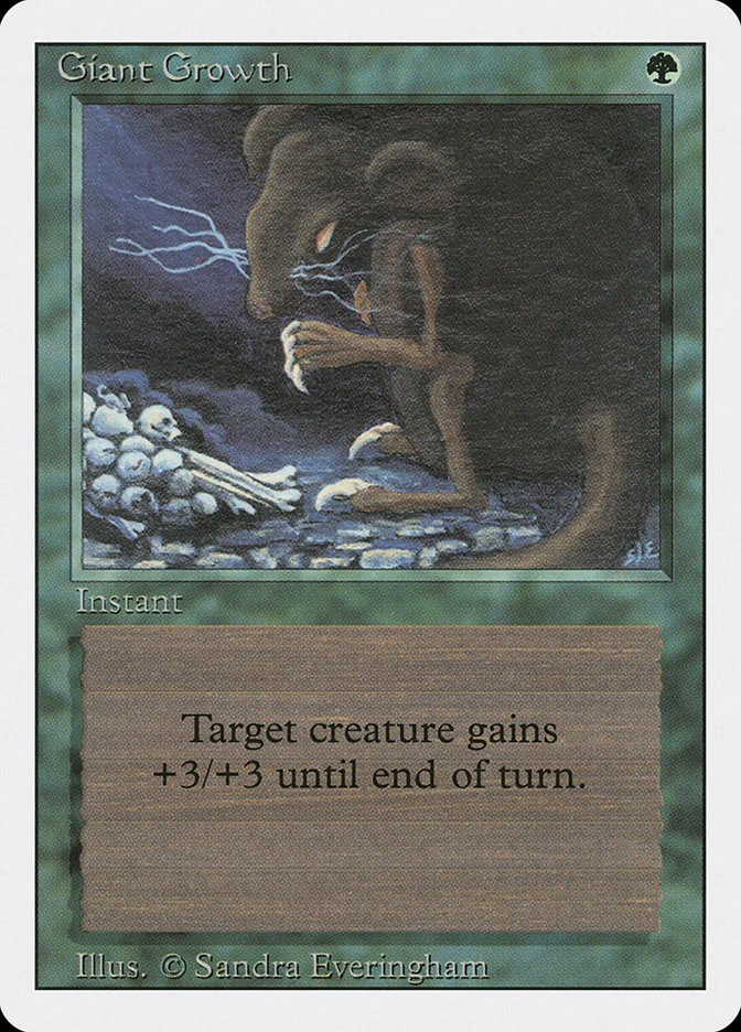 Giant Growth (Revised Edition) - Magic: The Gathering in TCG Land