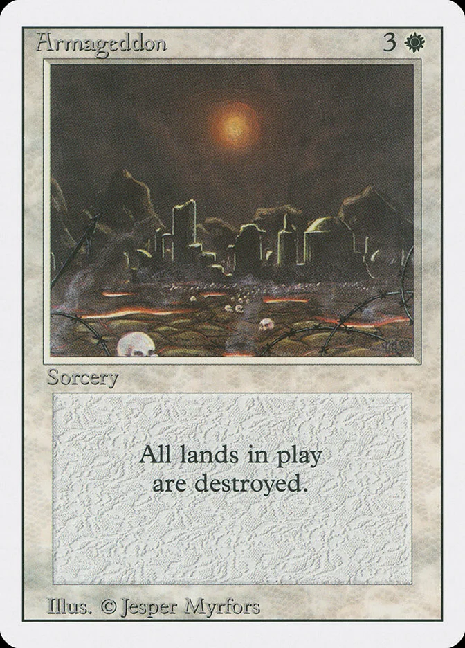Armageddon (Revised Edition) - Magic: The Gathering in TCG Land