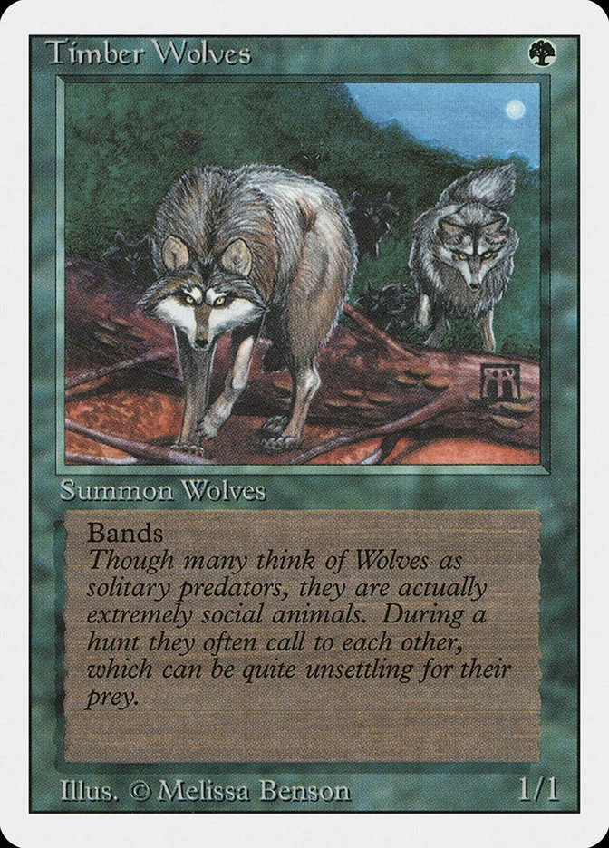 Timber Wolves (Revised Edition) - Magic: The Gathering in TCG Land