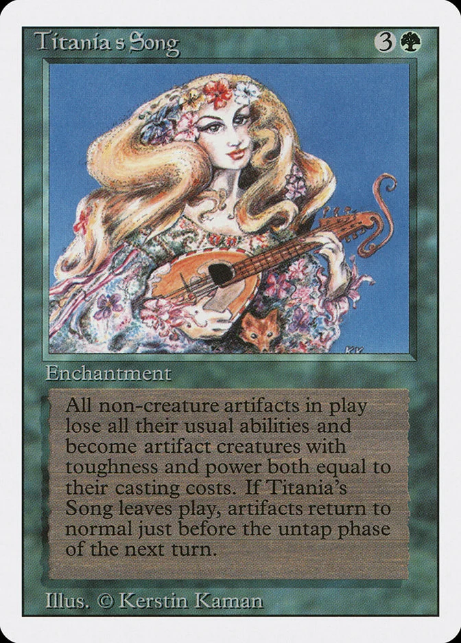 Titania's Song (Revised Edition) - Magic: The Gathering in TCG Land