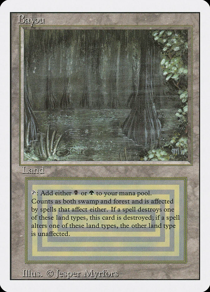 Bayou (Revised Edition) - Magic: The Gathering in TCG Land
