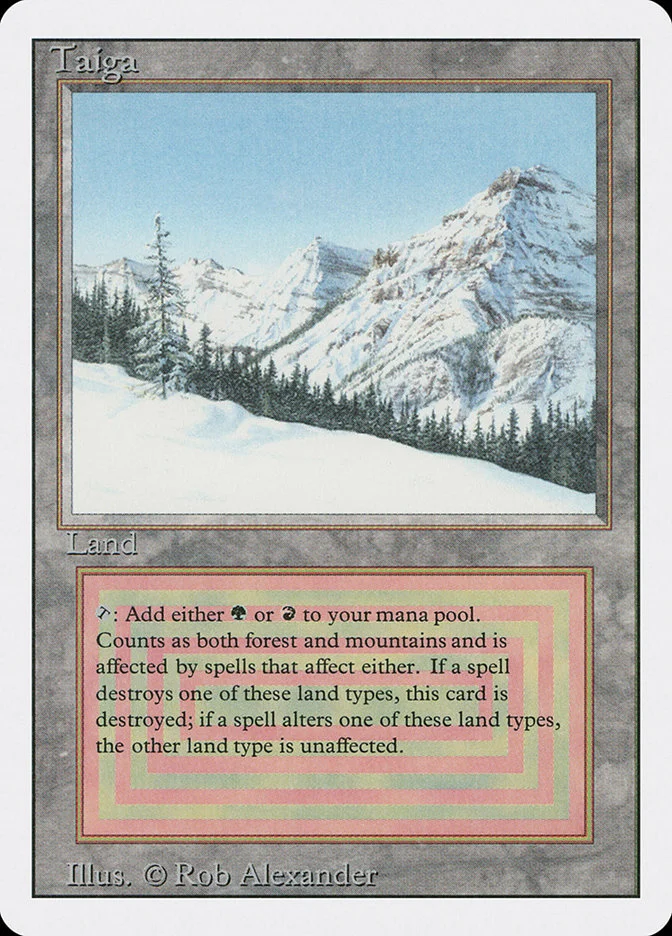 Taiga (Revised Edition) - Magic: The Gathering in TCG Land
