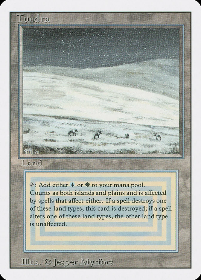 Tundra (Revised Edition) - Magic: The Gathering in TCG Land