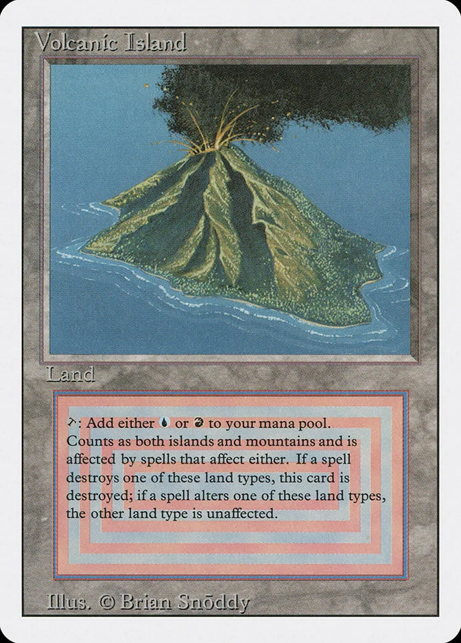 Volcanic Island (Revised Edition) - Magic: The Gathering in TCG Land