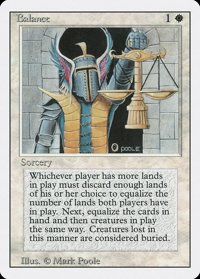Balance (Revised Edition) - Magic: The Gathering in TCG Land