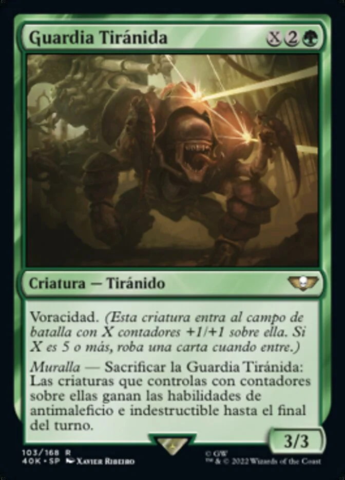 Guardia Tiránida (Warhammer 40,000 Commander) - Magic: The Gathering in TCG Land