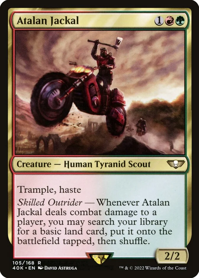 Atalan Jackal (Warhammer 40,000 Commander) - Magic: The Gathering in TCG Land