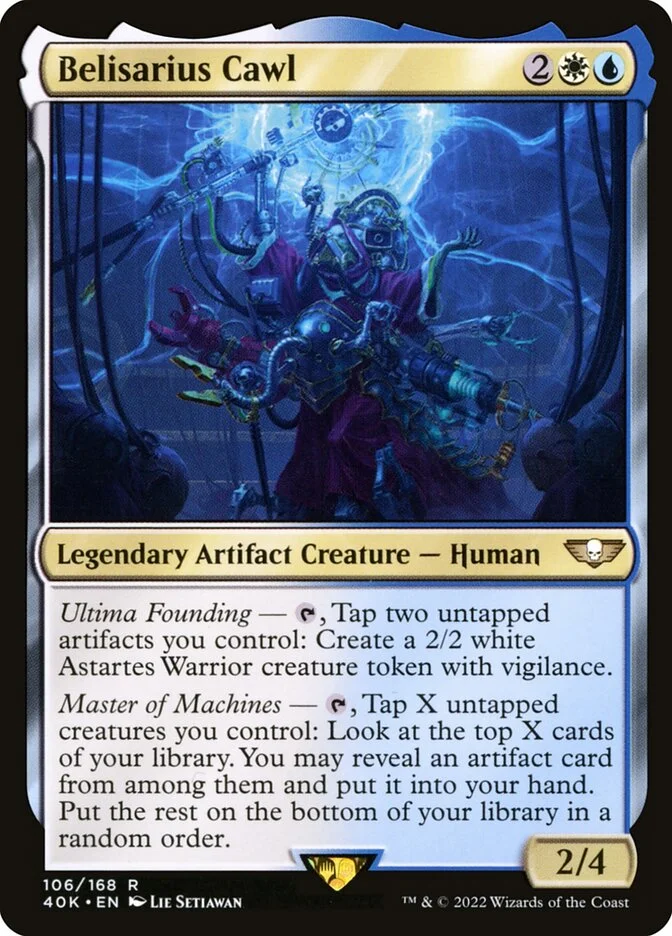 Belisarius Cawl (Warhammer 40,000 Commander) - Magic: The Gathering in TCG Land