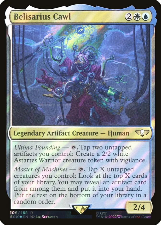 Belisarius Cawl (Warhammer 40,000 Commander) - Magic: The Gathering in TCG Land