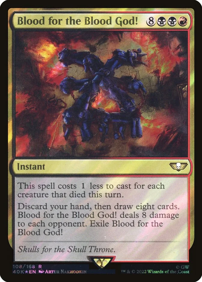Blood for the Blood God! (Warhammer 40,000 Commander) - Magic: The Gathering in TCG Land