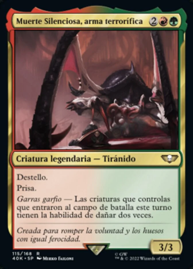 Muerte Silenciosa, arma terrorífica (Warhammer 40,000 Commander) - Magic: The Gathering in TCG Land