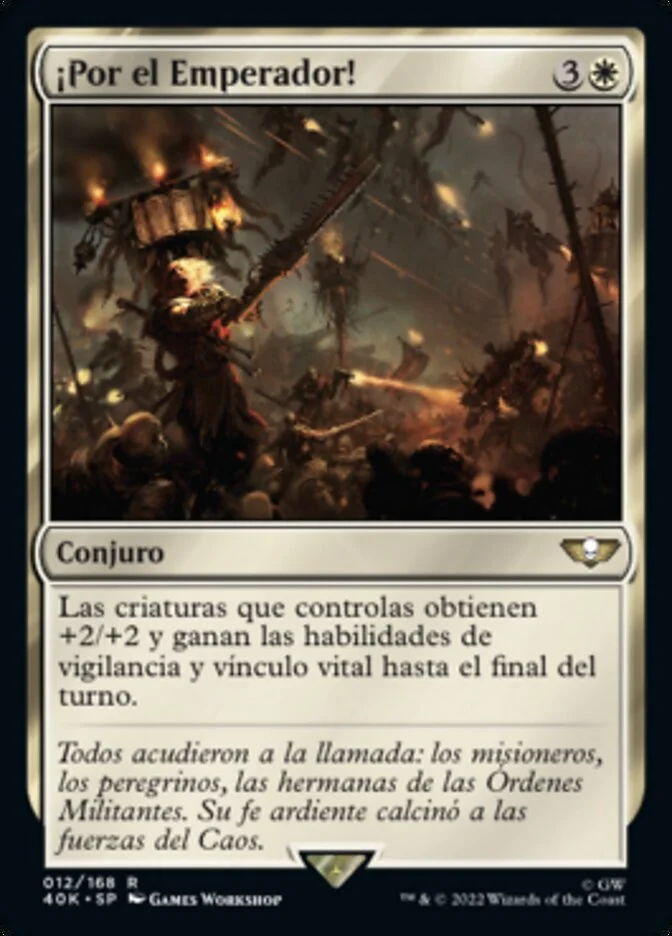 ¡Por el Emperador! (Warhammer 40,000 Commander) - Magic: The Gathering in TCG Land