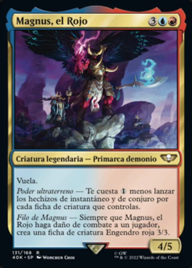 Magnus, el Rojo (Warhammer 40,000 Commander) - Magic: The Gathering in TCG Land