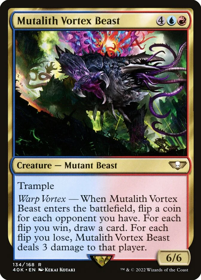 Mutalith Vortex Beast (Warhammer 40,000 Commander) - Magic: The Gathering in TCG Land