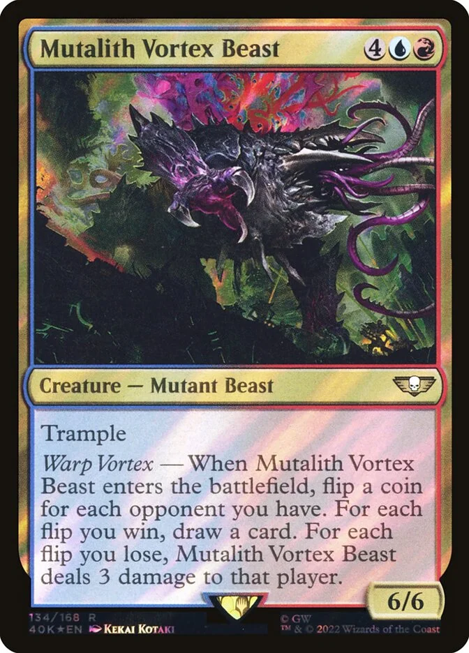 Mutalith Vortex Beast (Warhammer 40,000 Commander) - Magic: The Gathering in TCG Land