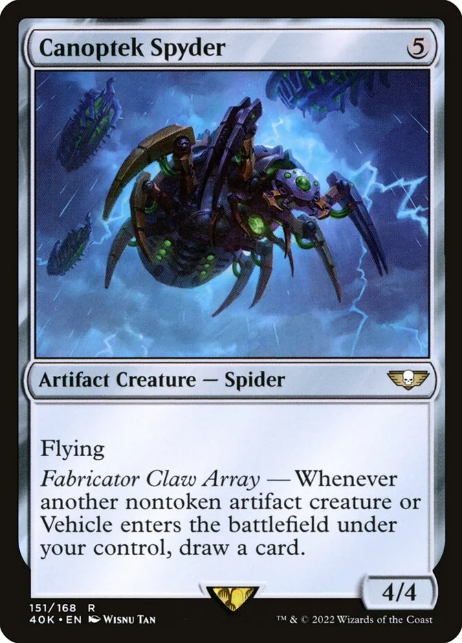 Canoptek Spyder (Warhammer 40,000 Commander) - Magic: The Gathering in TCG Land