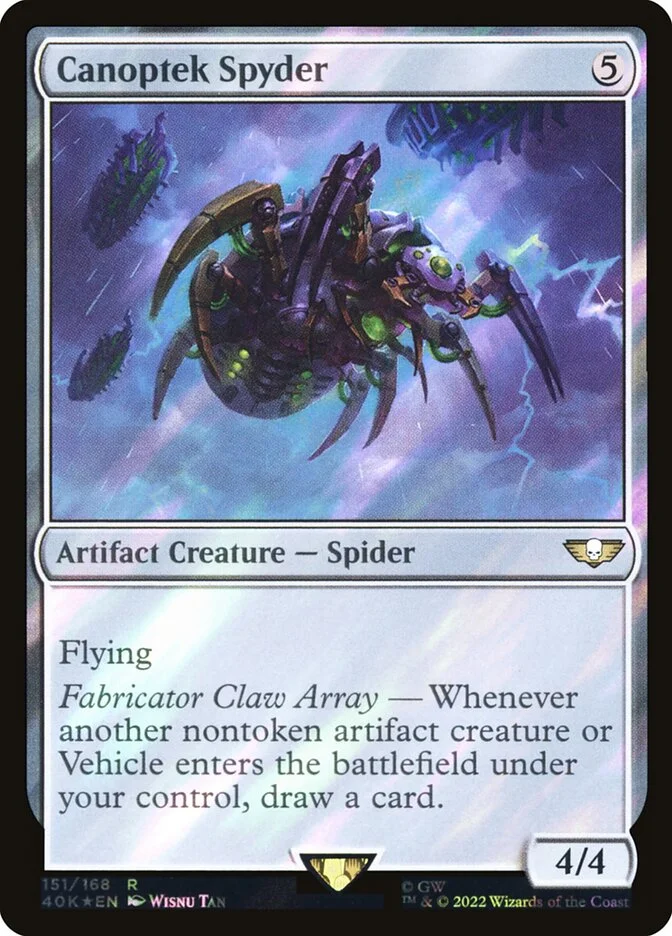 Canoptek Spyder (Warhammer 40,000 Commander) - Magic: The Gathering in TCG Land