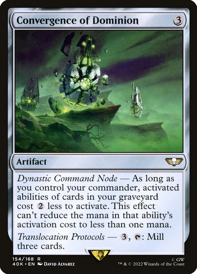 Convergence of Dominion (Warhammer 40,000 Commander) - Magic: The Gathering in TCG Land