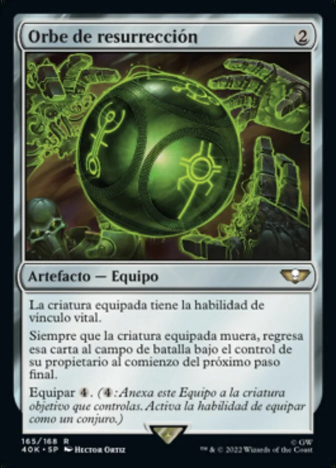 Orbe de resurrección (Warhammer 40,000 Commander) - Magic: The Gathering in TCG Land