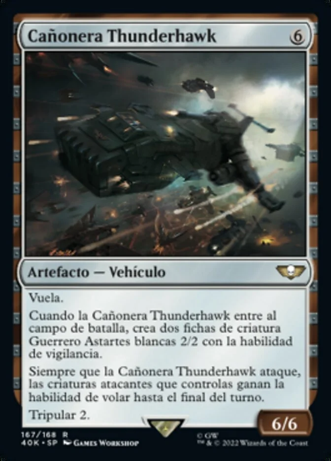 Cañonera Thunderhawk (Warhammer 40,000 Commander) - Magic: The Gathering in TCG Land