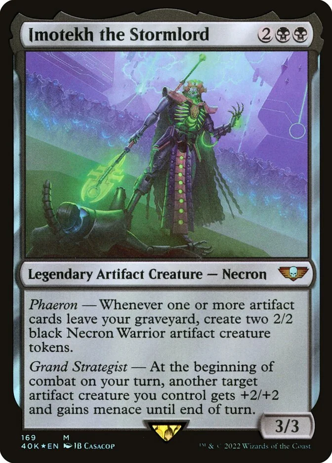 Imotekh the Stormlord (Warhammer 40,000 Commander) - Magic: The Gathering in TCG Land