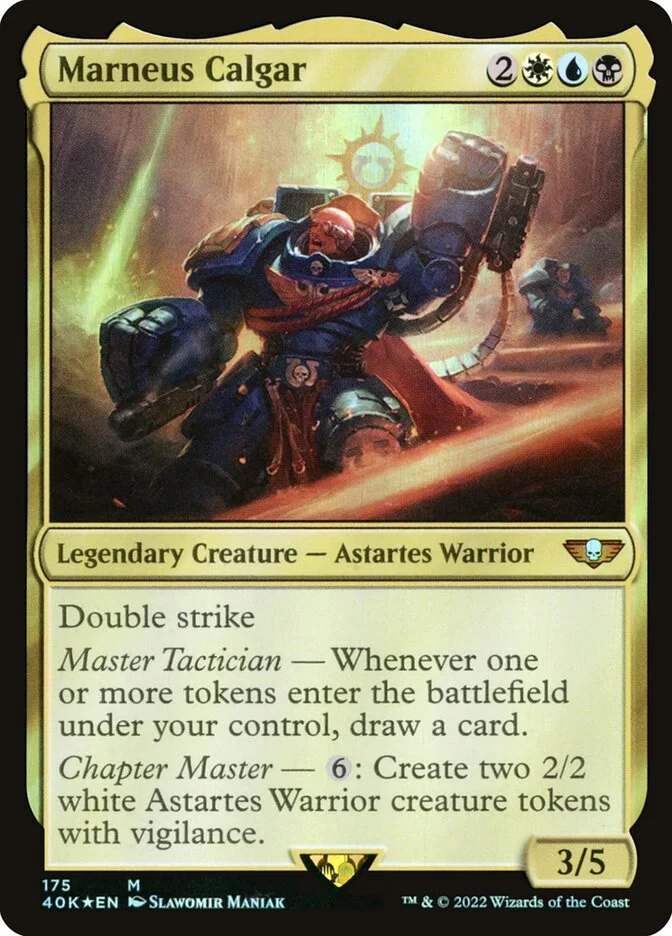 Marneus Calgar (Warhammer 40,000 Commander) - Magic: The Gathering in TCG Land