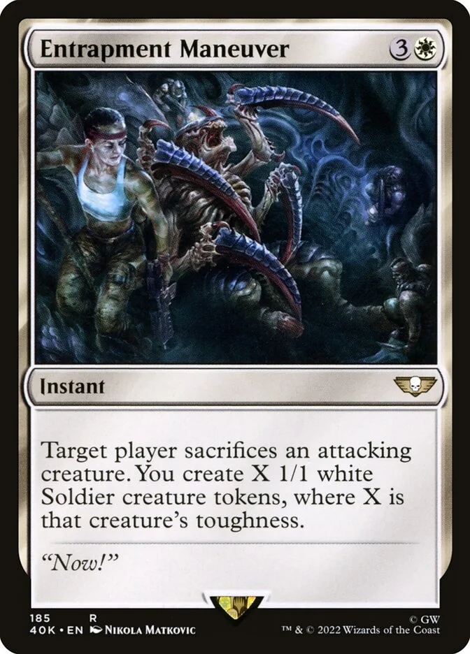 Entrapment Maneuver (Warhammer 40,000 Commander) - Magic: The Gathering in TCG Land