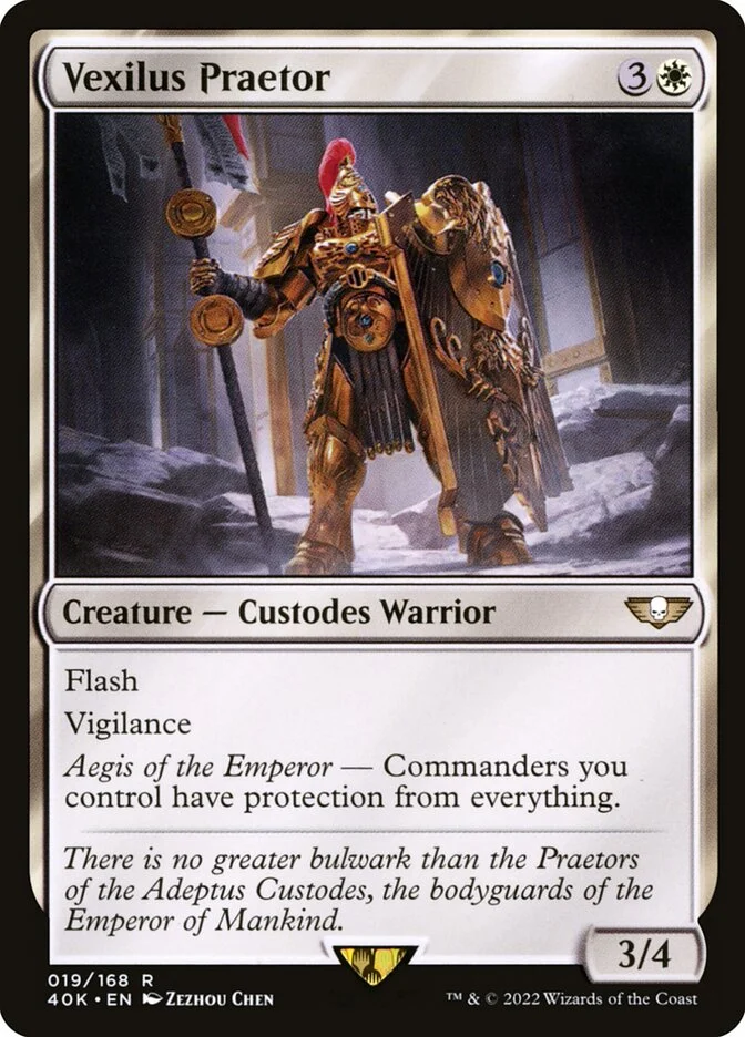 Vexilus Praetor (Warhammer 40,000 Commander) - Magic: The Gathering in TCG Land