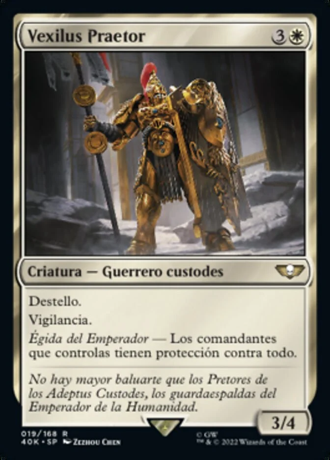 Vexilus Praetor (Warhammer 40,000 Commander) - Magic: The Gathering in TCG Land