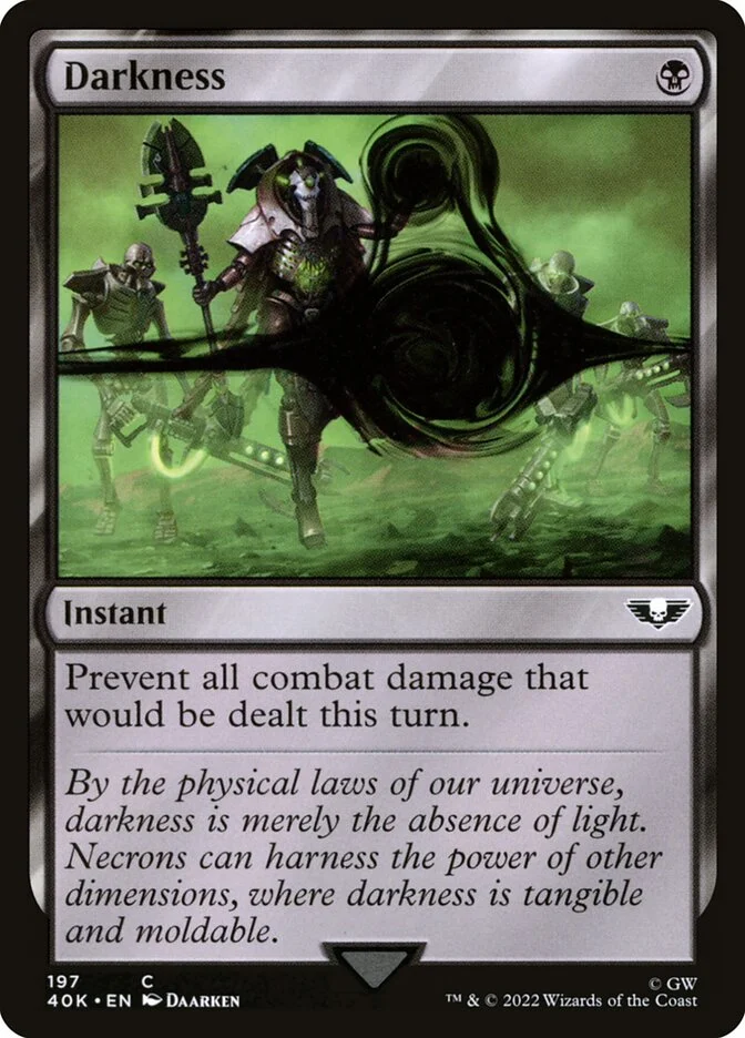 Darkness (Warhammer 40,000 Commander) - Magic: The Gathering in TCG Land