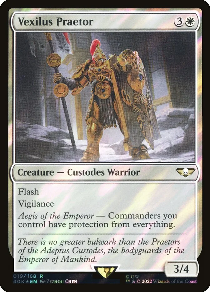 Vexilus Praetor (Warhammer 40,000 Commander) - Magic: The Gathering in TCG Land