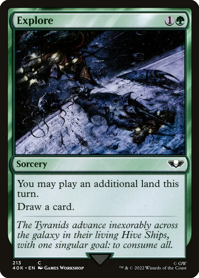 Explore (Warhammer 40,000 Commander) - Magic: The Gathering in TCG Land