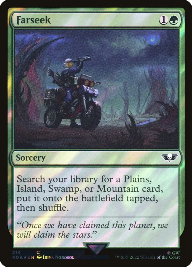 Farseek (Warhammer 40,000 Commander) - Magic: The Gathering in TCG Land