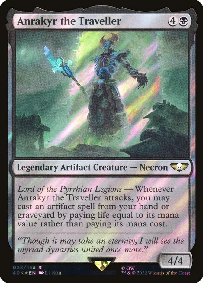 Anrakyr the Traveller (Warhammer 40,000 Commander) - Magic: The Gathering in TCG Land