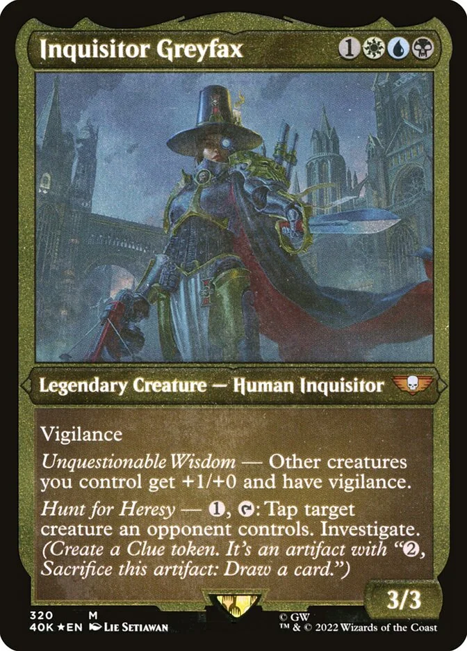 Inquisitor Greyfax (Warhammer 40,000 Commander) - Magic: The Gathering in TCG Land