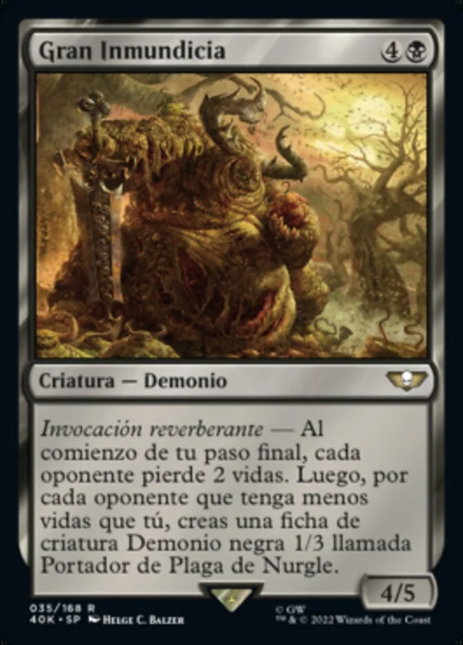 Gran Inmundicia (Warhammer 40,000 Commander) - Magic: The Gathering in TCG Land