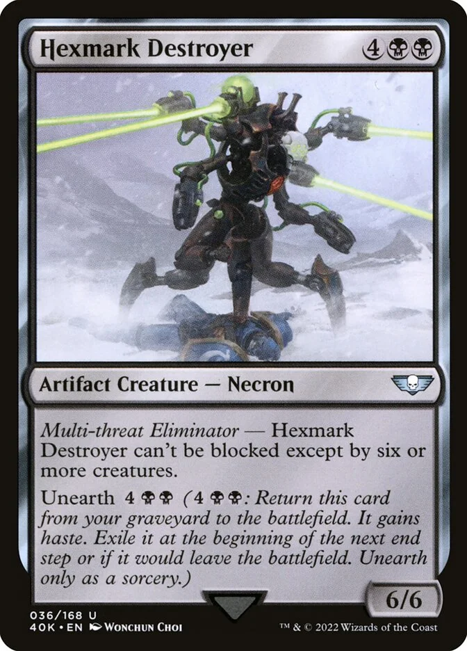 Hexmark Destroyer (Warhammer 40,000 Commander) - Magic: The Gathering in TCG Land