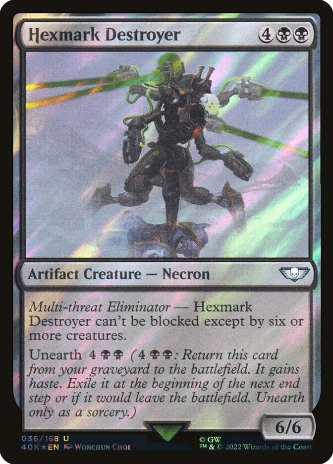 Hexmark Destroyer (Warhammer 40,000 Commander) - Magic: The Gathering in TCG Land
