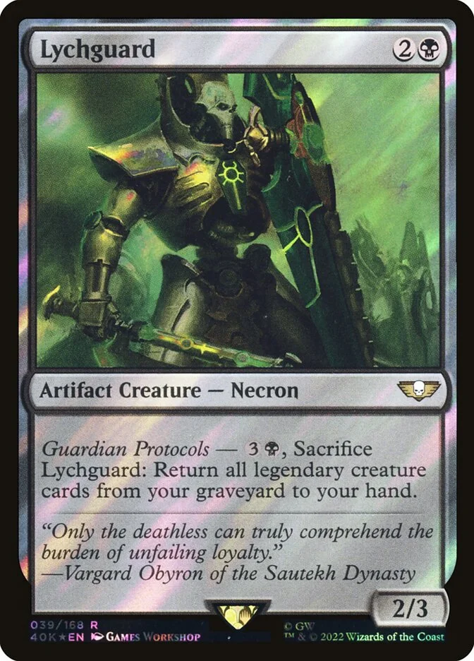 Lychguard (Warhammer 40,000 Commander) - Magic: The Gathering in TCG Land