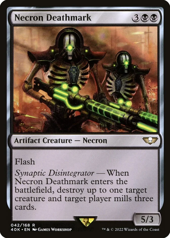 Necron Deathmark (Warhammer 40,000 Commander) - Magic: The Gathering in TCG Land