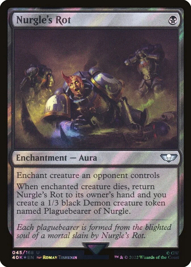 Nurgle's Rot (Warhammer 40,000 Commander) - Magic: The Gathering in TCG Land