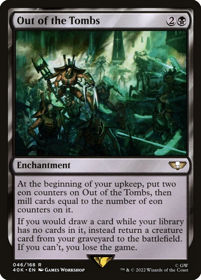 Out of the Tombs (Warhammer 40,000 Commander) - Magic: The Gathering in TCG Land