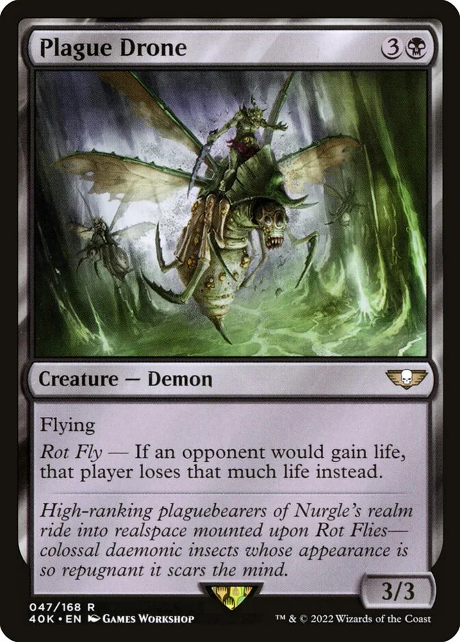 Plague Drone (Warhammer 40,000 Commander) - Magic: The Gathering in TCG Land
