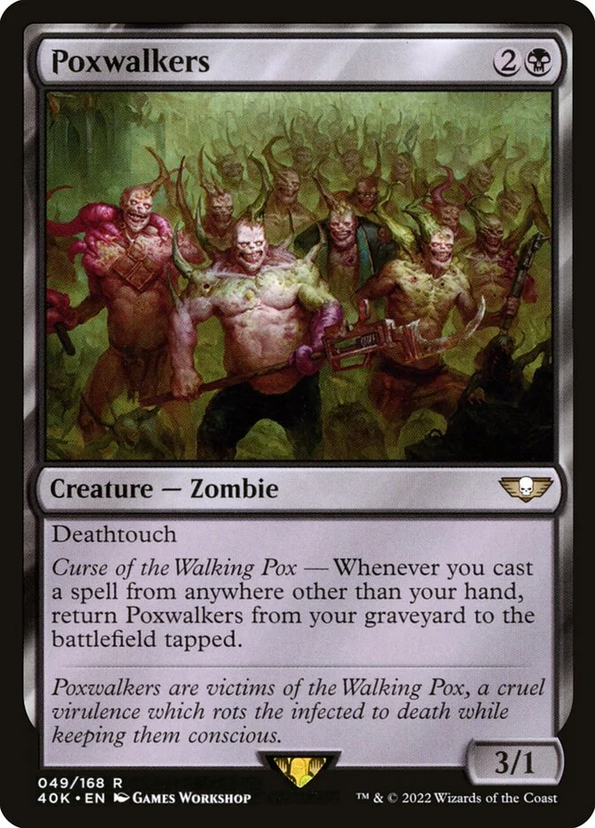 Poxwalkers (Warhammer 40,000 Commander) - Magic: The Gathering in TCG Land