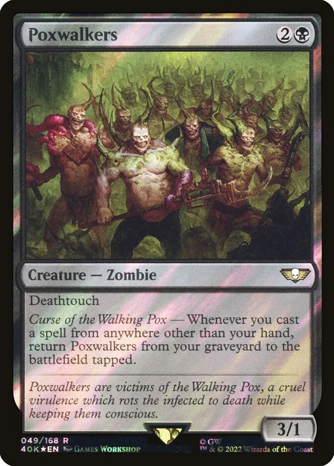 Poxwalkers (Warhammer 40,000 Commander) - Magic: The Gathering in TCG Land